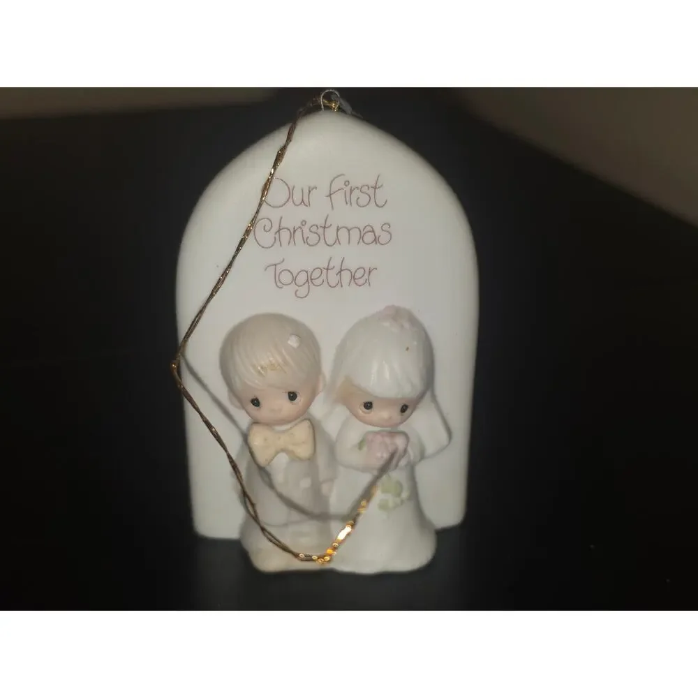 Enesco Precious Moments Our First Christmas Together Ornament E2385 Vintage 1982